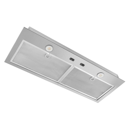 Broan-Nutone 24-in. 300 CFM LED Lighting Power Pack Range Hood Insert BBN1243SS